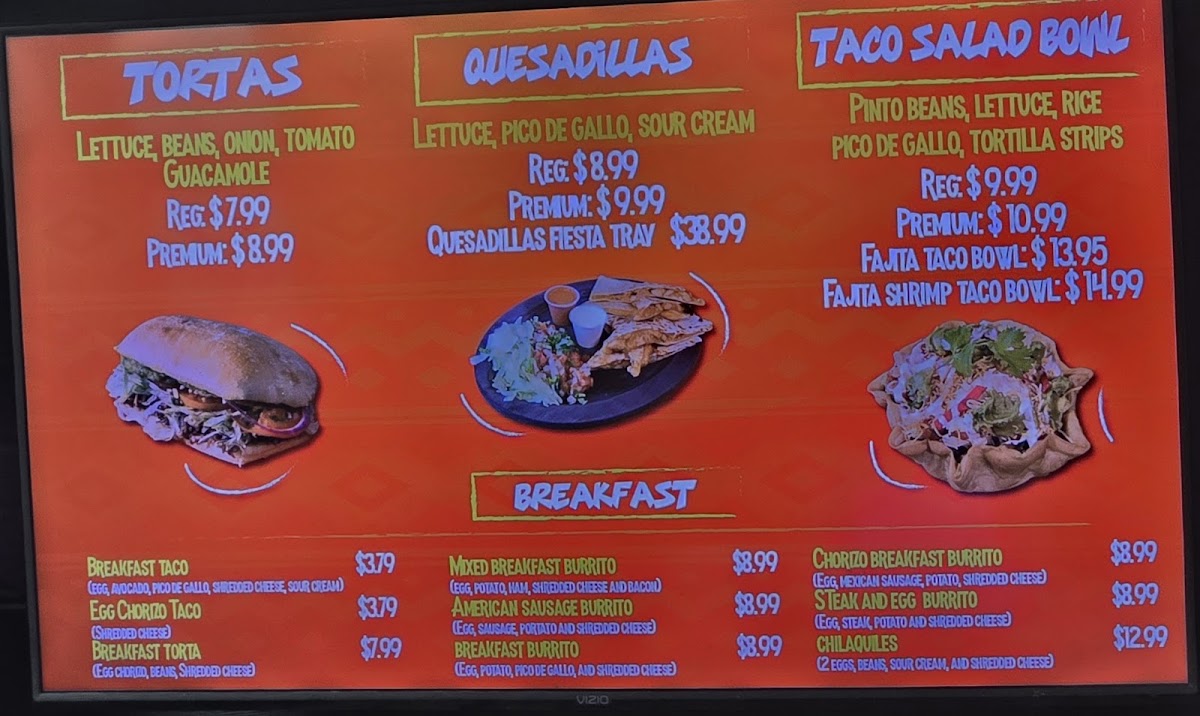 Que Pasa Tacos Menu - Image 3
